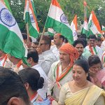 Jalaun: भारत शौर्य तिरंगा यात्रा, गूंजे भारत माता की जय और वंदेमातरम के उद्घोष