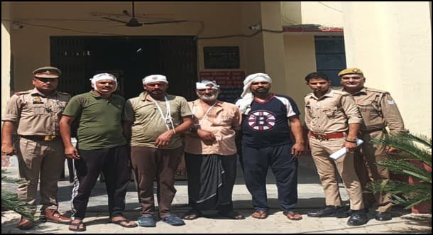 Meerut: महलका प्रकरण में पुलिस ने दोनों पक्षों के चार आरोपियों को पकड़ा