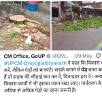 Sitapur: काटे जा रहे सड़क किनारे के पेड़, मुख्यमंत्री के आदेश को पलीता...