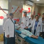 Lucknow: विश्व रक्तदाता दिवस के अवसर पर लोक लोक बंधु राजनारायण संयुक्त चिकित्सालय रक्त दान शिविर का आयोजन