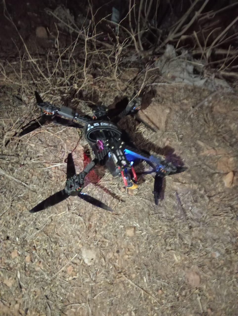 Jhansi: सेना का ड्रोन गिरा, ग्रामीणों में मची अफरातफरी