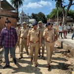 Jalaun: मोहर्रम के मद्देनजर पुलिस अधीक्षक ने किया भ्रमण