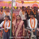 Prayagraj: सम्मान समारोह में मेधावी छात्रों को मेडल और सर्टिफिकेट देकर किया गया सम्मानित