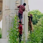 Meerut: एनसीआरटीसी ने नमो भारत कॉरिडोर पर अवैध पोस्टर और ब्रांडिंग के खिलाफ शुरू किया विशेष अभियान, 300 से अधिक पिलर्स से हटाए अवैध पोस्टर