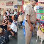 Kasganj: आरपीएफ ने ईद को लेकर स्टेशन का निरीक्षण