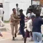 Lucknow: एसीपी कार्यलय के बाहर जमकर मारपीट, अकेला सिपाही करता रहा बीच बचाव