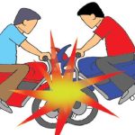 Basti: दो बाइक में भिड़ंत, एक की मौत दो घायल