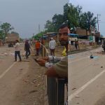 Prayagraj: करछना के इसौटा में हजारो की संख्या में भीम आर्मी के कार्यकर्ताओं ने मचाया तांडव