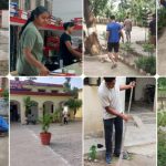 Maharajganj: पुलिस अधीक्षक महराजगंज के निर्देश पर चलया गया स्वच्छता अभियान।