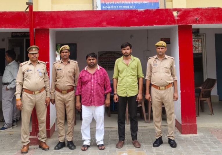 कासगंज: पुलिस ने अपहरण हुए युवक को 24 घन्टे में किया सकुशल बरामद, दो अपहरणकर्ता गिरफ्तार