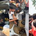 Meerut: आसमान में उड़ रहा था ड्रोन, डरे और सहमे लोगों ने टीम को पकड़ा