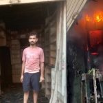 Jhansi: मोंठ में शॉर्ट सर्किट से किराना दुकान में भीषण आग, लाखों का सामान खाक