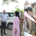 Meerut: रजवाहा कांवड़ मार्ग का डीएम व एसएसपी ने किया स्थलीय निरीक्षण