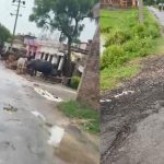 प्रयागराज: लोटाढ सड़क मार्ग क्षतिग्रस्त, दुश्वारियां झेल रहे ग्रामीण 
