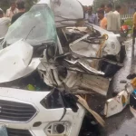मैनपुरी में दर्दनाक सड़क हादसा: ट्रक से टकराई बेकाबू कार, एक ही परिवार के 5 लोगों की मौत