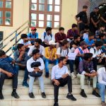 जौनपुर: एससी-एसटी के छात्रों ने छात्रवृत्ति के लिए कुलपति कार्यालय पर किया धरना प्रदर्शन