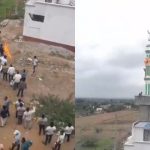 पुणे के यवत में सांप्रदायिक तनाव: मस्जिद पर भगवा झंडा फहराने के बाद बवाल, बाइकों को लगाई गई आग
