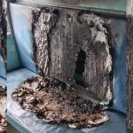 कासगंज: स्टेशन पर खड़ी अछनेरा कासगंज पेसेंजर की बोगी की एक सीट में लगी आग